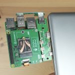 Pi Adaptor Board Plugged Into CrowView Note