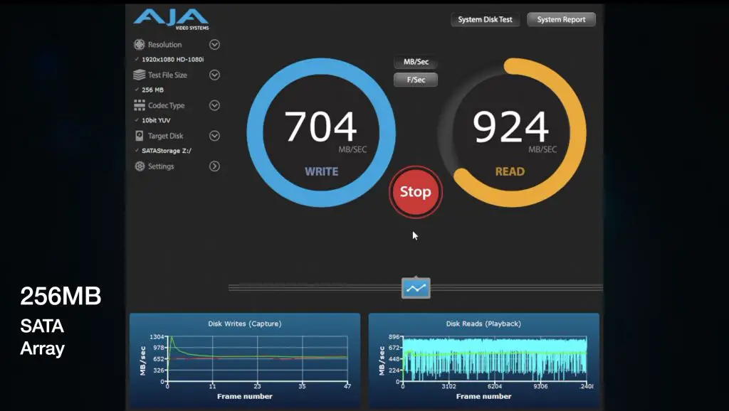 Speed-Testing-SATA-Storage-Volume