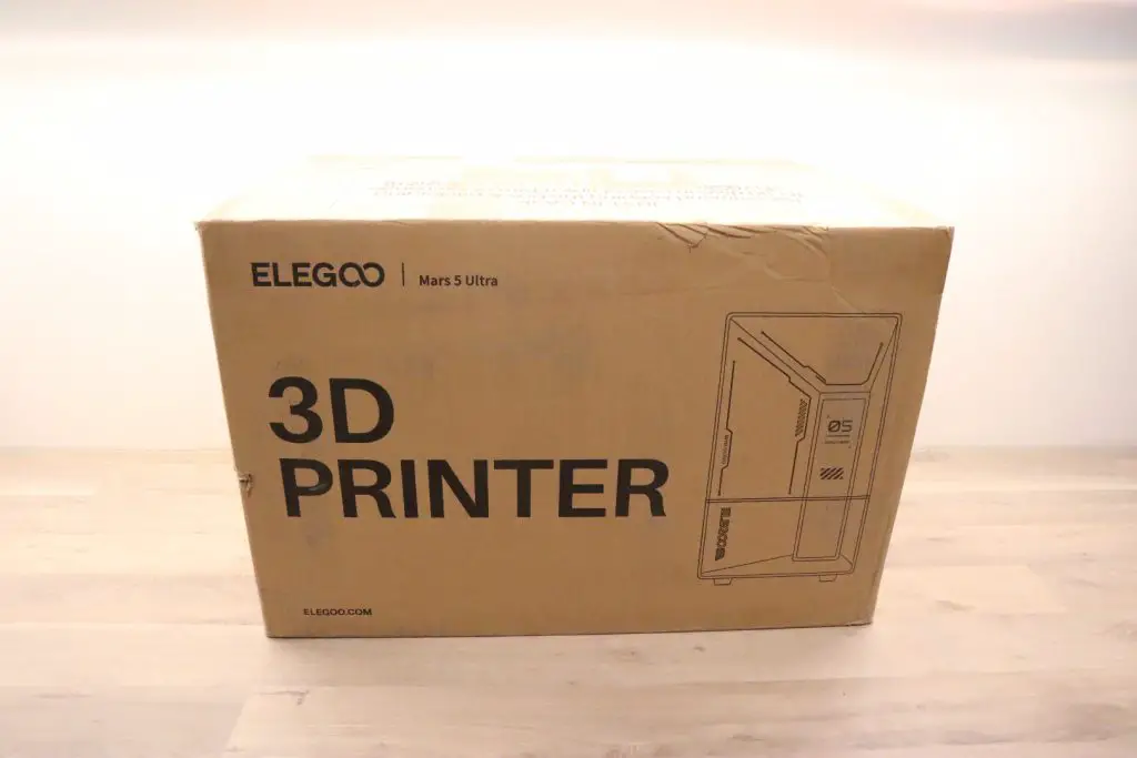 Elegoo Mars 5 Ultra 3D Printer Box