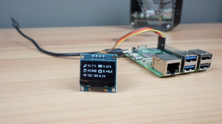 Add an OLED Stats Display to Raspberry Pi OS Bookworm