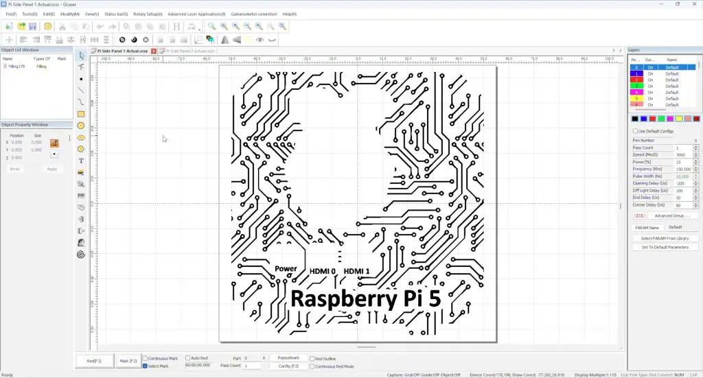 Raspberry Pi Case Side Panel Design