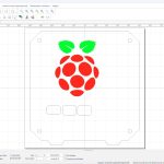 Raspberry Pi Logo On Side Panel