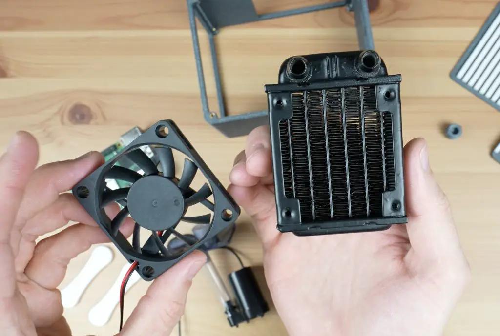 Installing Fan On Radiator