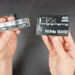 NVMe Base and Lexar NVMe Drive