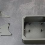 Case And Monitor Stand Components Printed