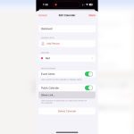 Creating Shared Calendar