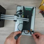 Display Stand Mounted To Back Of Display