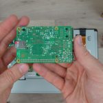 MicroSD Card Plugged Into Pi