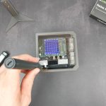 Side Panel Screwed Into Place