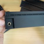 M6 Brass Insert Installed