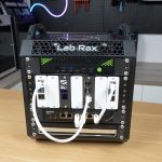 NucBoc K10 In Lab Rax Homelab