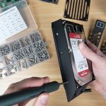 Attaching Drive To Tray