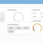 NAS Dashboard and Drive Temps