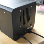 Plugging Ethernet and Power Cable In