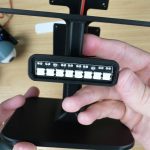 Neopixel Mouth Screwed Into Place