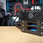 Carbon Fibre Side Panel On Pi Case