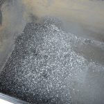 Dust & Chips Collected By Cyclone Dust Collector