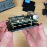 Pi Mounted On Brass Standoffs