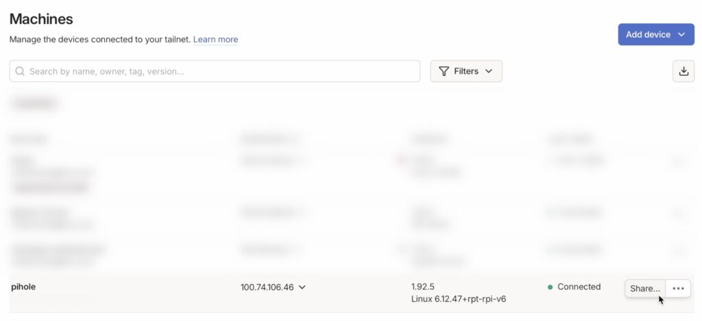 Pi-hole On Tailscale Network