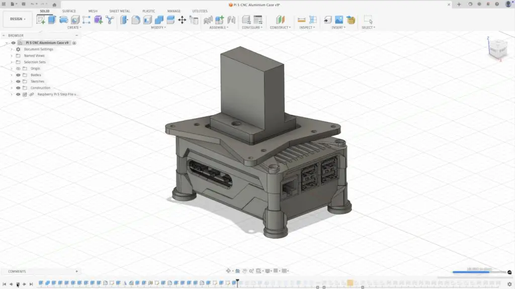 Aluminium CNC Case Design