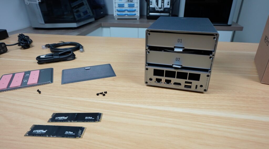 Beelink Me Pro Installing NVMe
