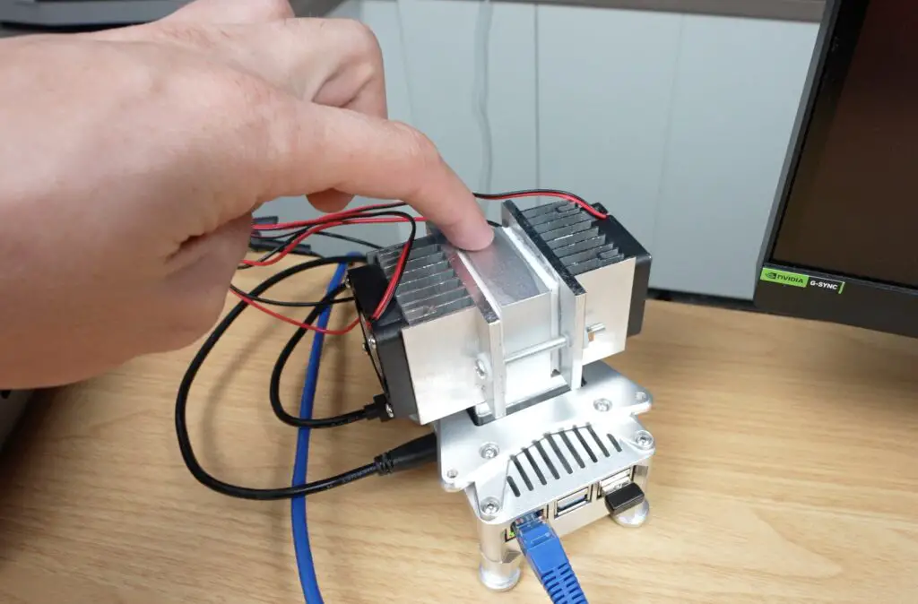 Condensation Forming On TECs