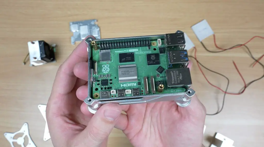 Pi 5 Installed In Case