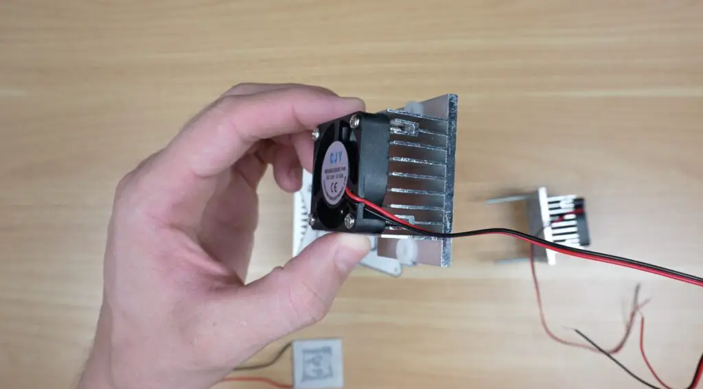 TEC Heatsink and Fan