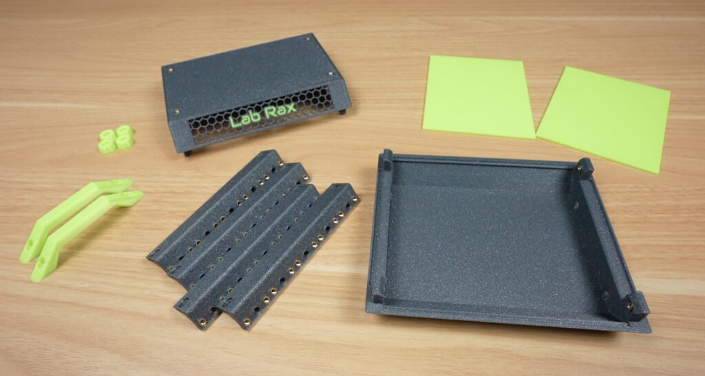 3D Printed All Components For 5 Inch Rack