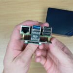 Connected mSATA SSD to Pi 5