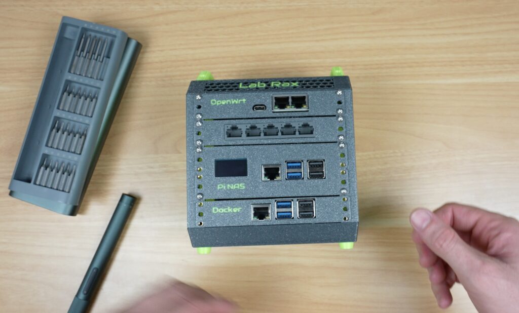 Installing Hardware Into 5 Inch Rack