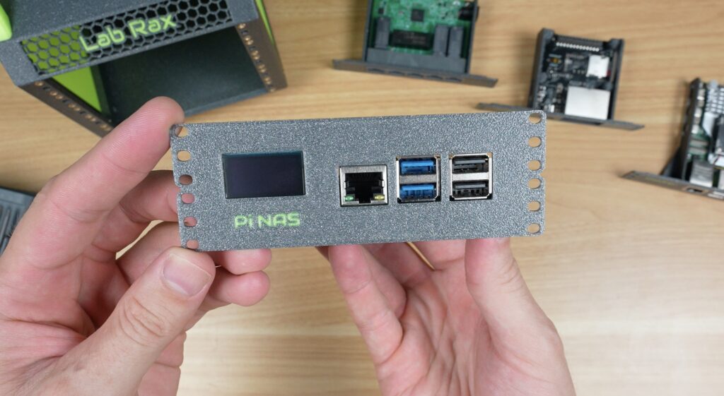 Pi NAS 2U Tray For Storage