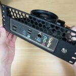 Completed Mini ITX Motherboard Shelf