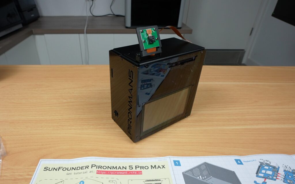 Completed Pironman 5 Pro Max Case