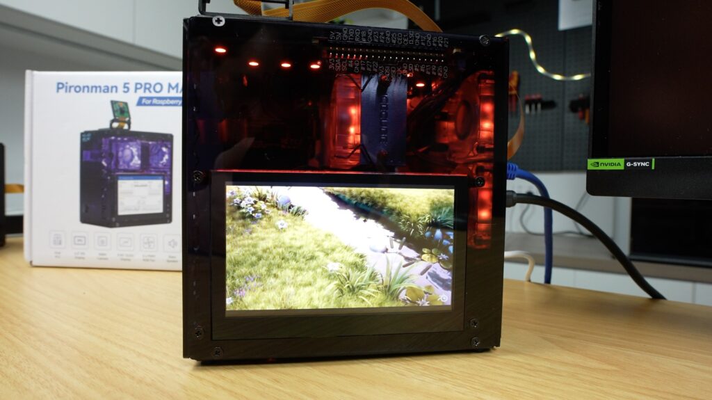 Display Playing Back Big Buck Bunny