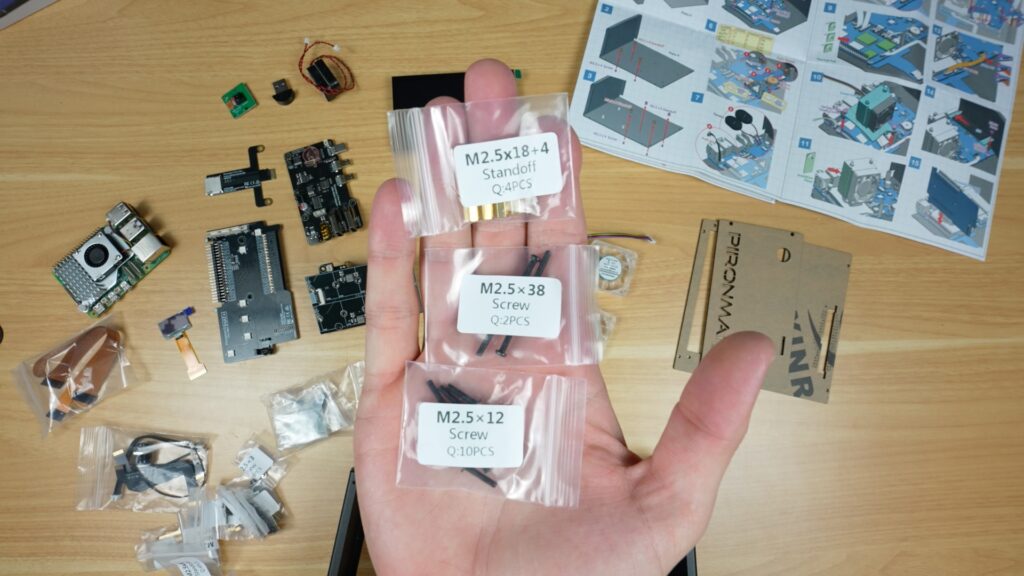 Labelled Screws and Hardware