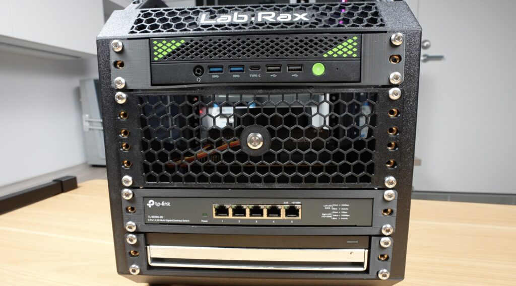 Mini ITX PC 3D Printed Shelf