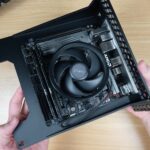 Mini PC Screwed Onto M3 Nylon Standoffs