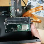 NVMe Drive and Hailo AI Accelerator Installed