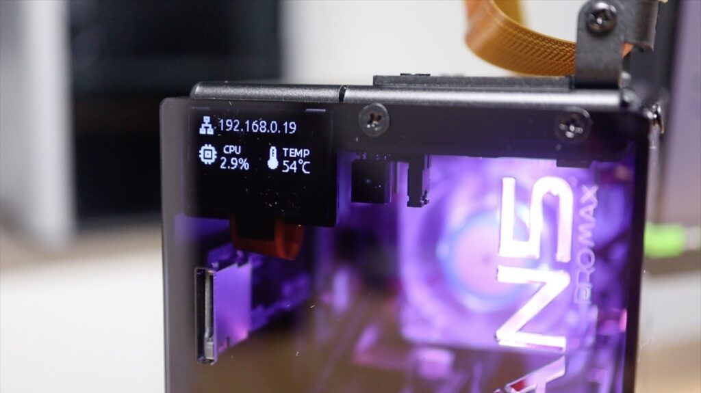 OLED Stats Display On Front