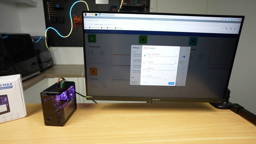 Options For OLED Stats Display