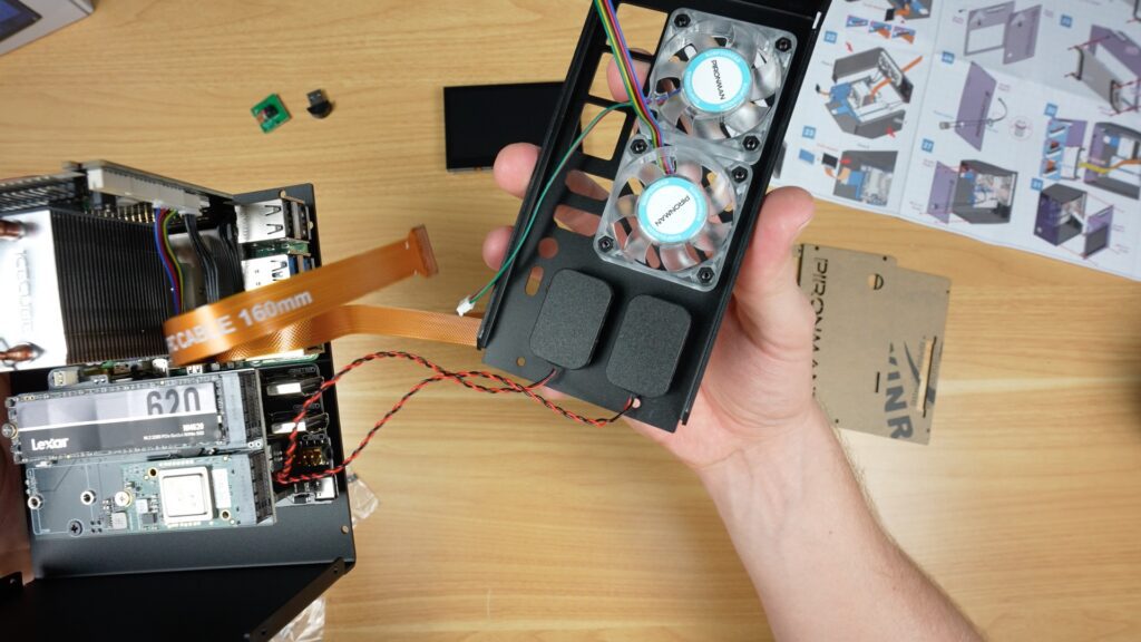 Speakers and Fans Installed