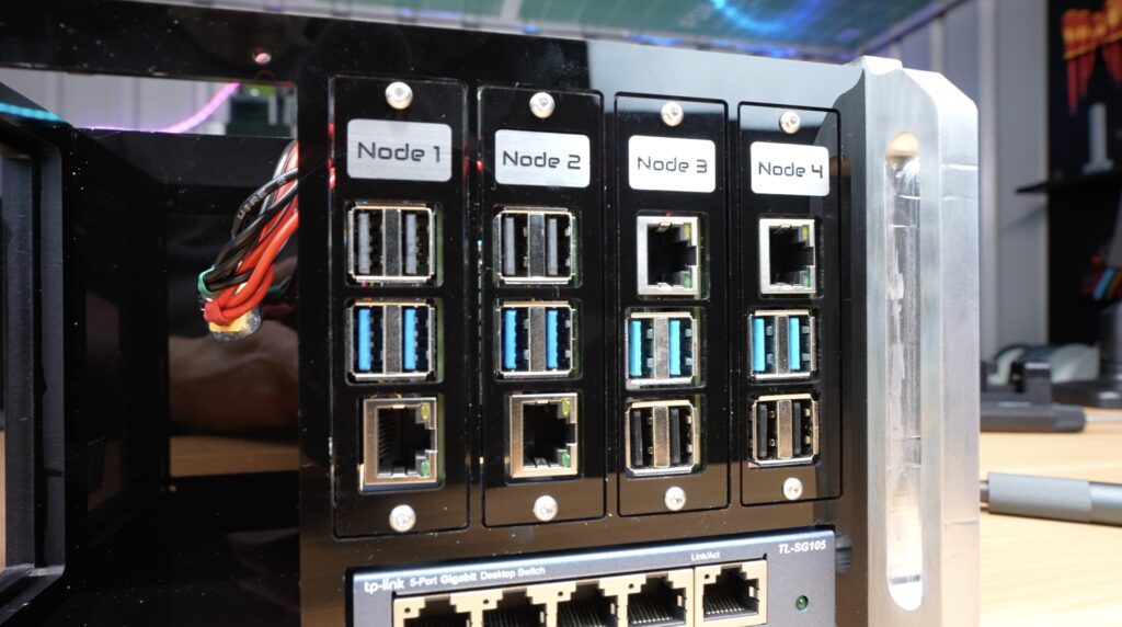 All Four Nodes Installed