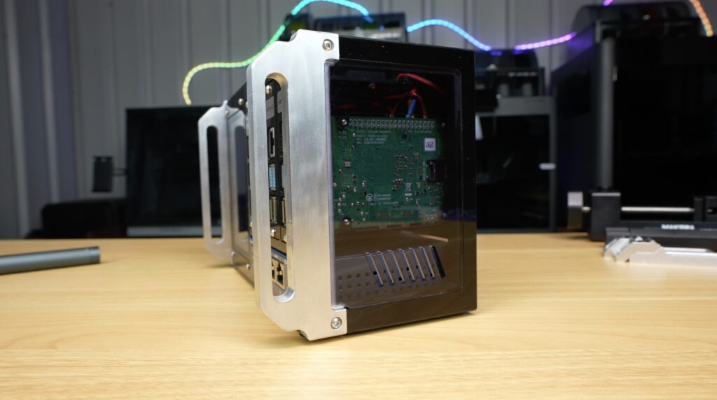 Clear Side Panel Compact Cluster