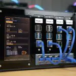 Compact Pi 4 and Pi 5 Cluster