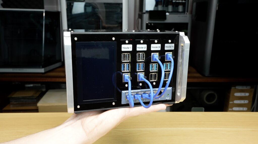 Compact Raspberry Pi Cluster