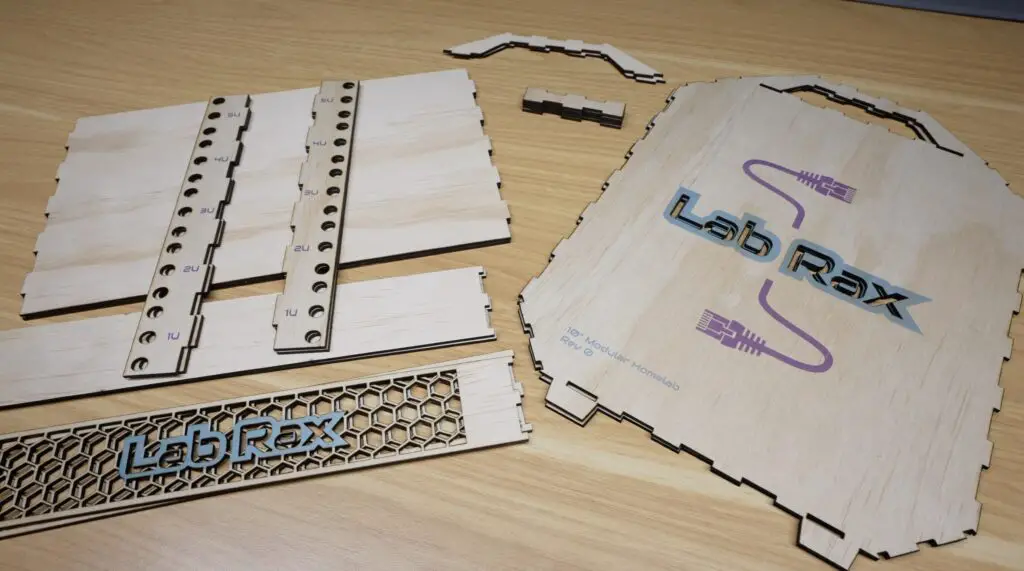 Complete Set of Laser Cut Panels