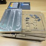 Cut Acrylic and Aluminium Parts