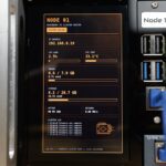 Cyberpunk Style Stats Display