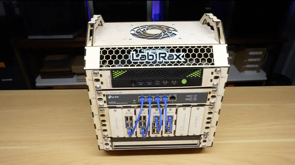 Lab Rax Plywood Homelab